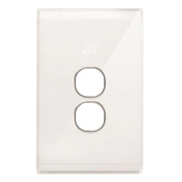 Powermesh 2 Button Switch Cover (To Suit 2 Button Multi Purpose Switches) - Image 4