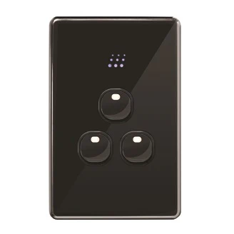 Powermesh 3 Button Multi Purpose Switch Vertical 5AX - Image 2