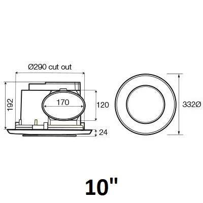 Rapid Response Ducted Ceiling Exhaust Fan (Round Grille) - Image 6