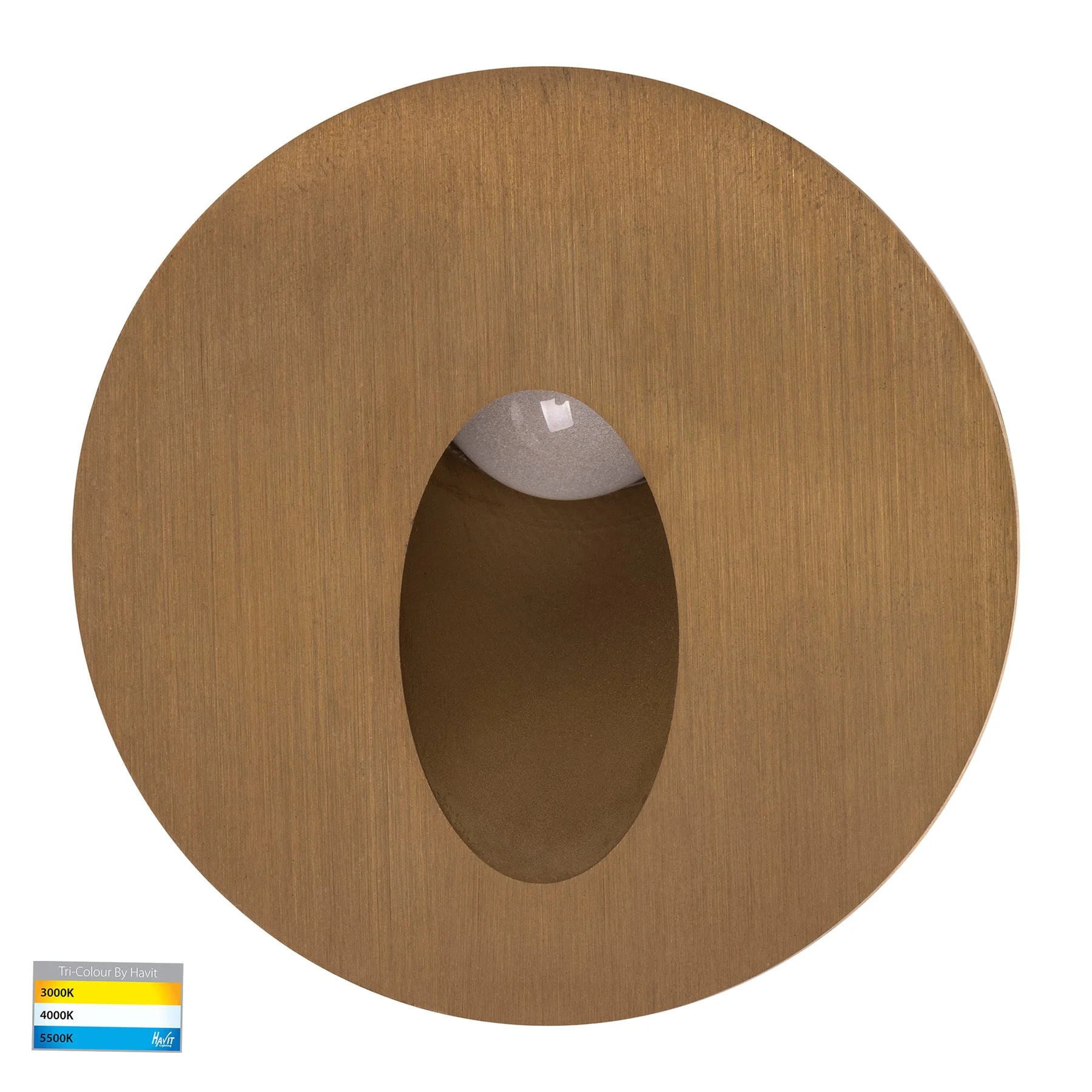 Reces Round TRI Colour Recessed LED Step Light - Image 13
