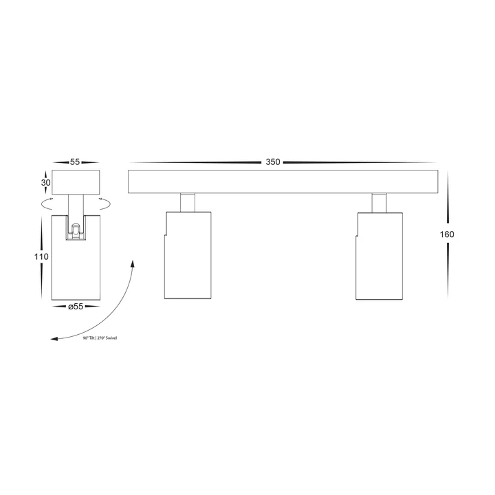 Revo 2 Light TRI Colour LED Bar Light - Image 7