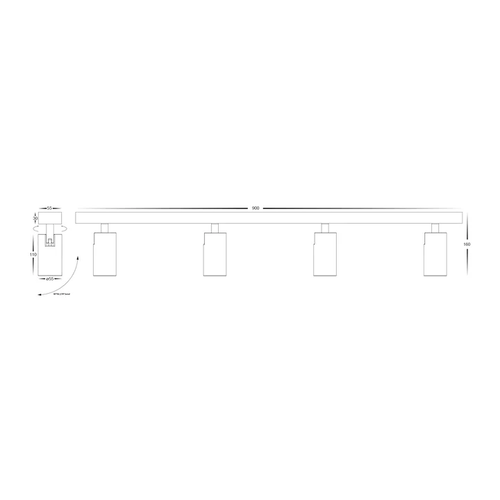 Revo 4 Light TRI Colour LED Bar Light - Image 7