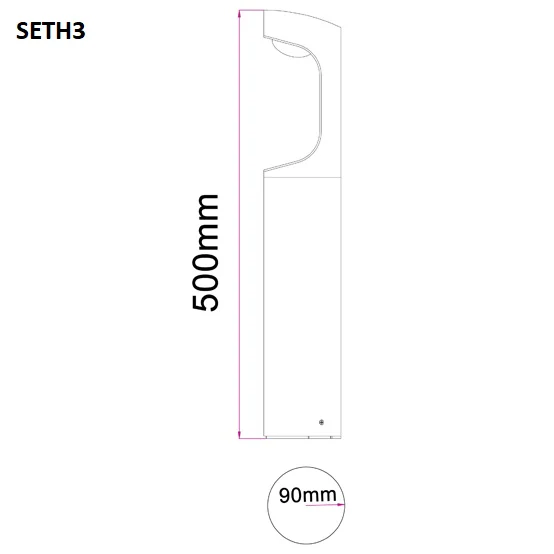 SETH - LED Bollard Light - Image 6