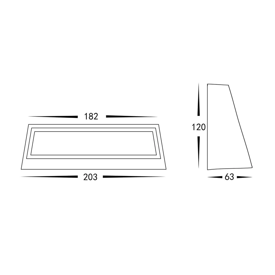 Shim TRI Colour LED Step Light 203mm - Image 5