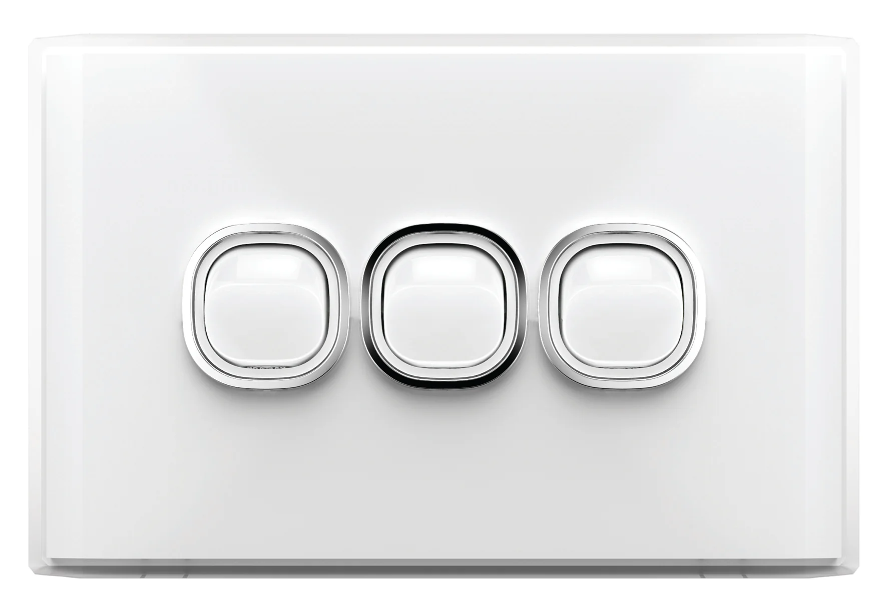 Snow Leopard 3 Gang Complete Horizontal Switch - Image 3