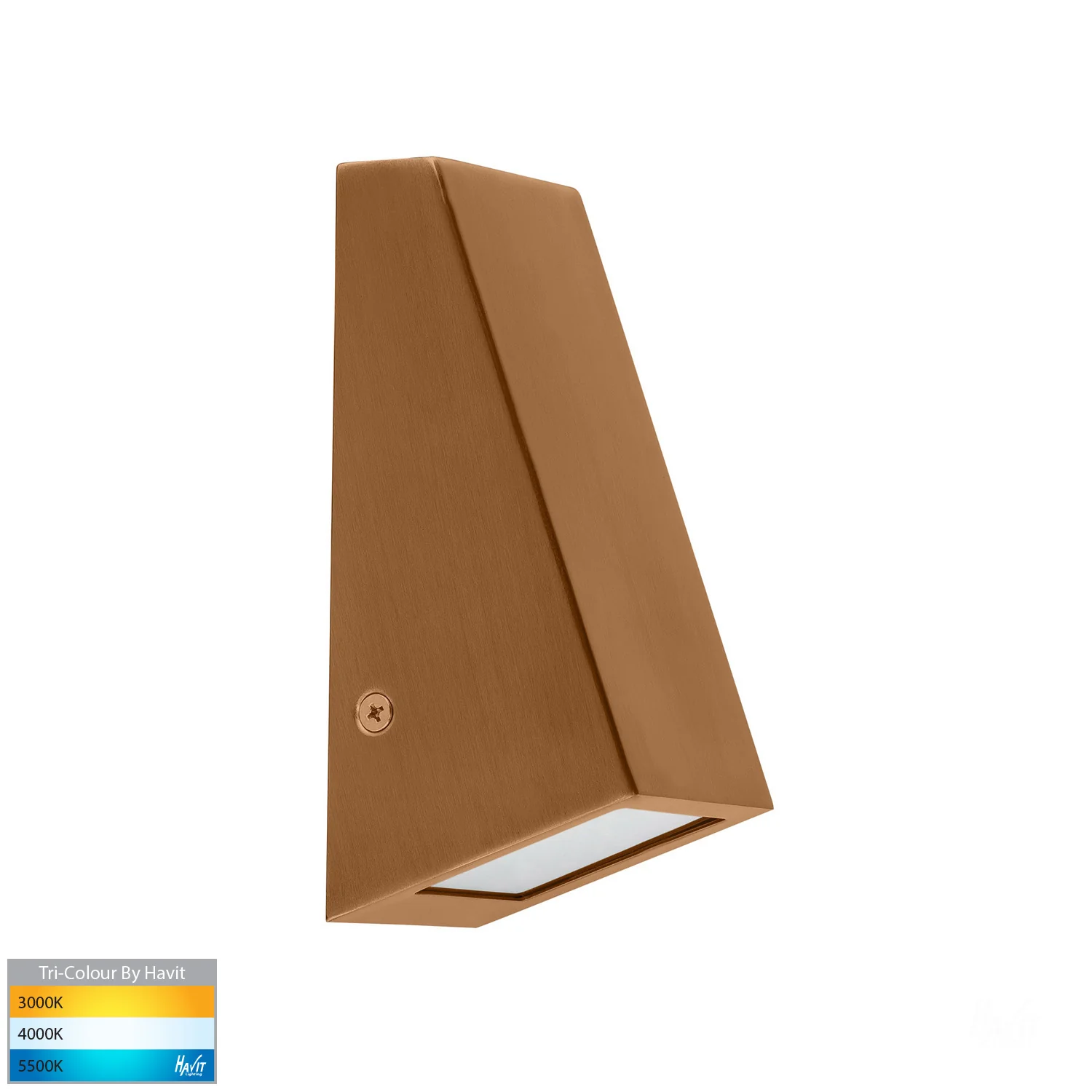 Taper Wedge TRI Colour LED Wall Light | Step Light 160mm - Image 13
