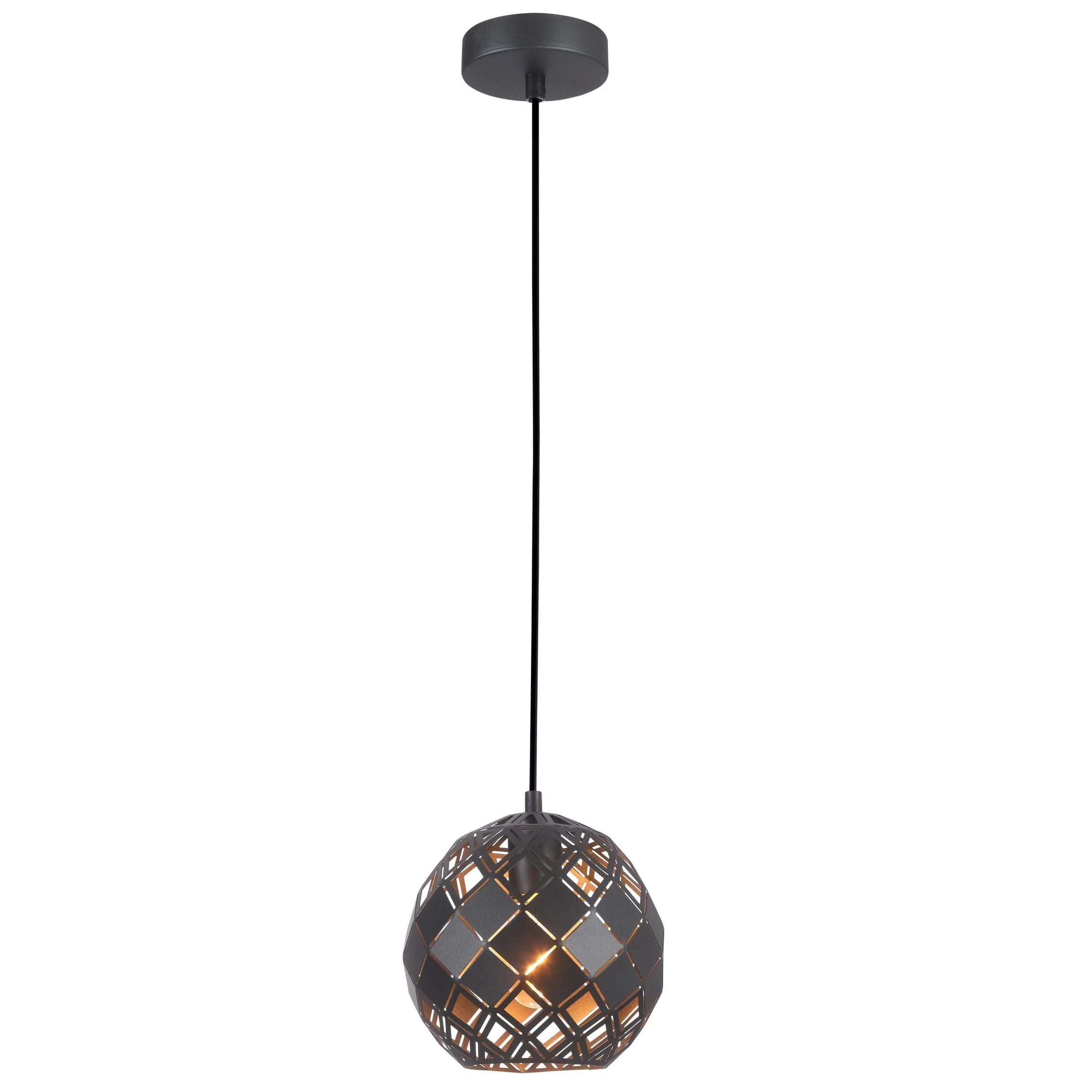 TUILE Embossed Tiled Iron Pendant - Image 5