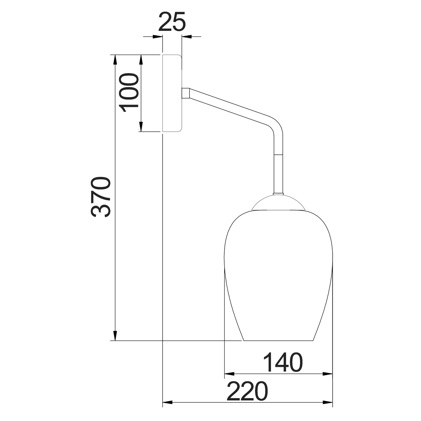 VINUM Wine Glass Wall Light - Image 6