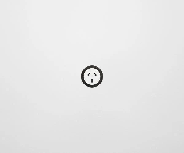 ZETR 48 Round White Single Outlet Flat Pin Carbon Faceplate, Available in 7 Colours - Image 8
