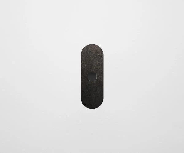 ZETR 13 Carbon Nano 1 Gang Switch Faceplate, Available in 4 Colours - Image 8